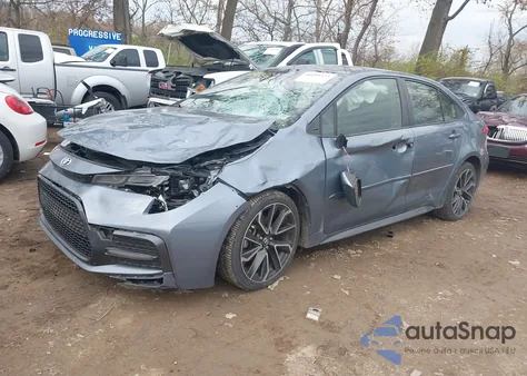 2020 Toyota Corolla Se from USA, damaged, VIN JTDS4RCE6LJ013794